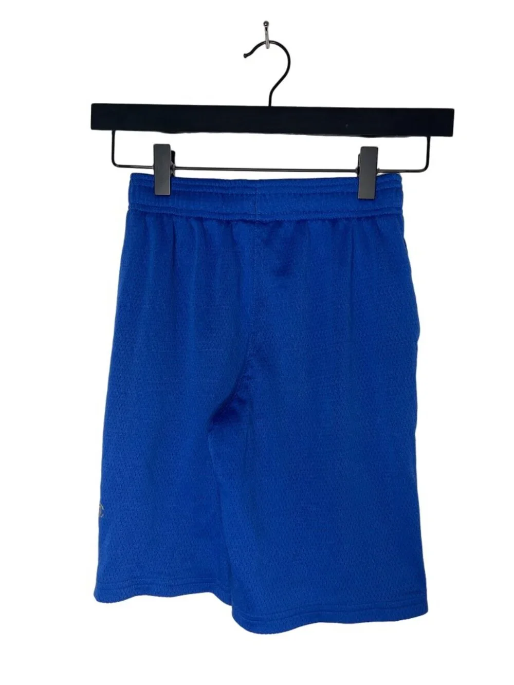 Champion Boys Medium 8-10 Mesh Athletic Basketball Shorts Blue Gym